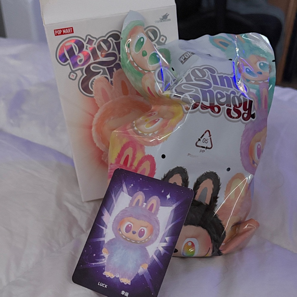 Pop Mart Big Into Energy LUCK